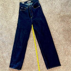Levi's Ribcage Wide Leg jeans sz 24